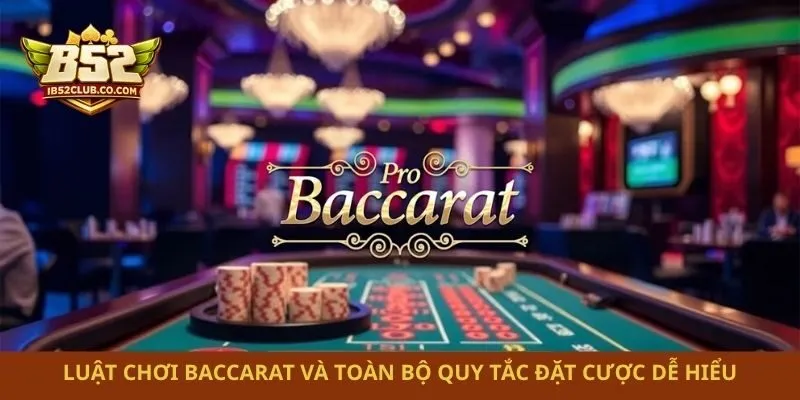 Luật Chơi Baccarat Và Toàn Bộ Quy Tắc Đặt Cược Dễ Hiểu